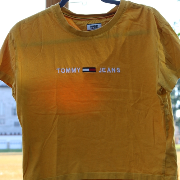 Mustard Tommy Jeans Top - Picture 2 of 4